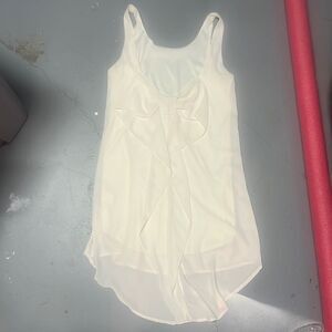 Size Small Cream Slip Mini Dress w/ Bow